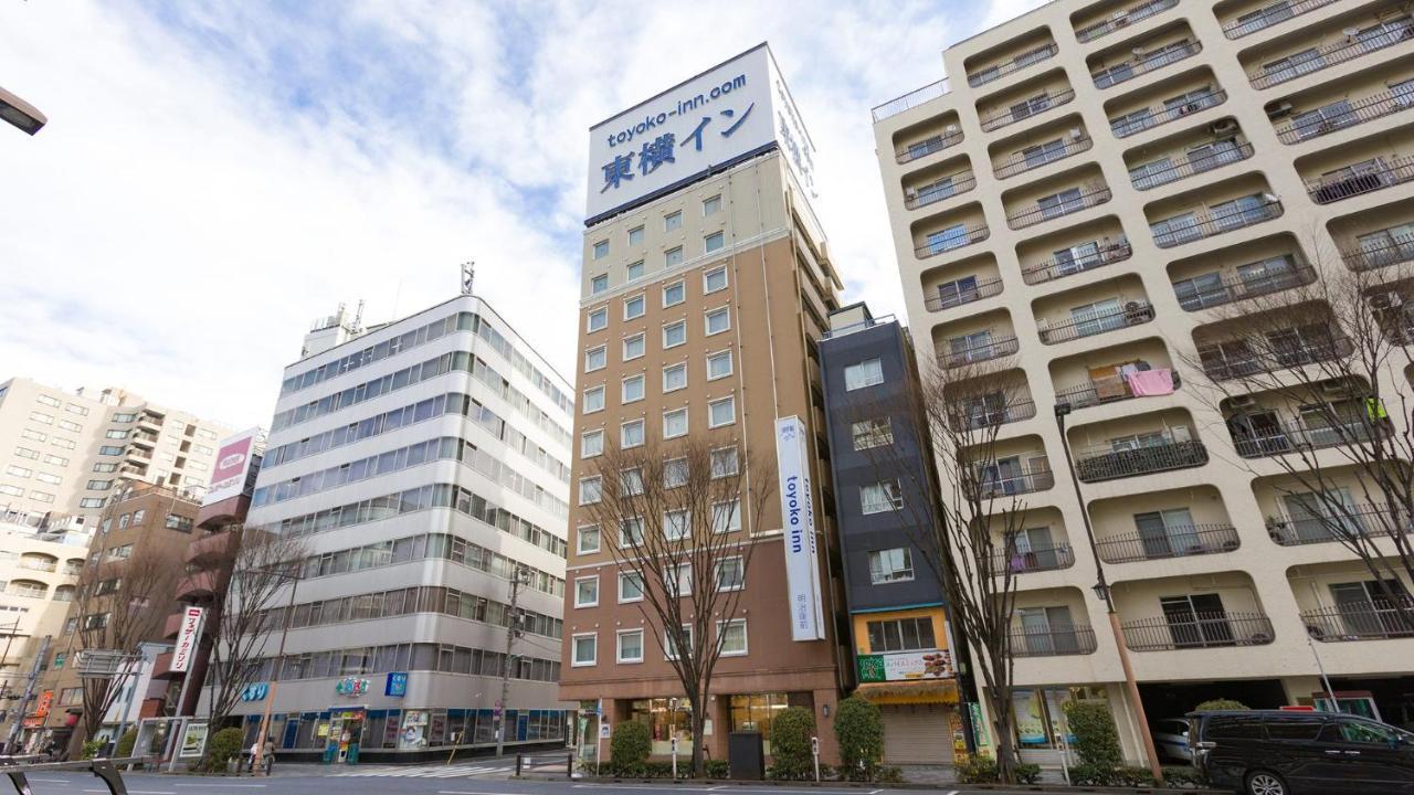 Toyoko Inn Tokyo Nihombashi Hamacho Meijiza Mae Exterior foto